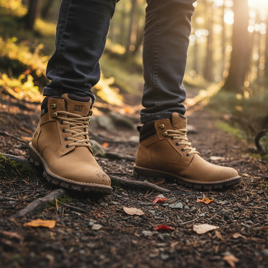 Bota para caballero Caterpillar Jetset | bota casual outdoor