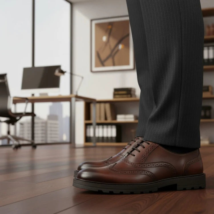 Zapato Oxford casual para caballero Pierre Cardin | zapato semi formal