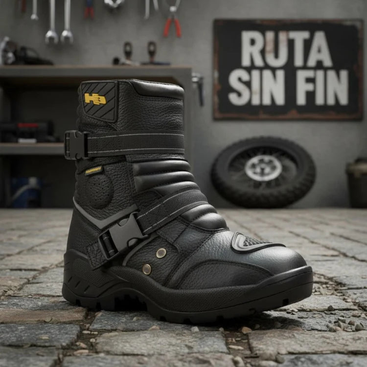 Bota heavy biker para caballero Hummer | bota casual urbana