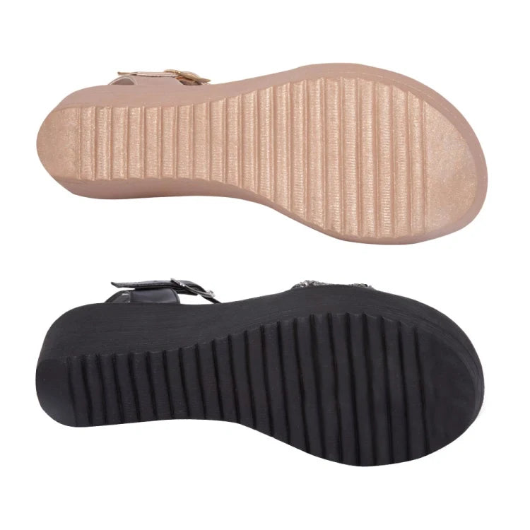 Sandalias de Plataforma VI LINE (Kit 2 Pares) | Ahorra y Combina Todo