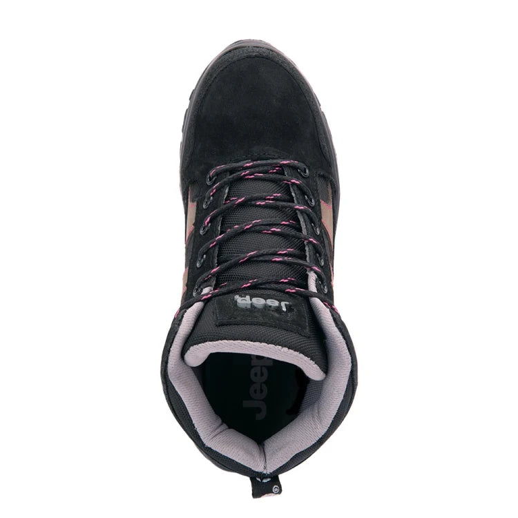 Botín industrial mujer Jeep con casco de seguridad | bota de trabajo dama