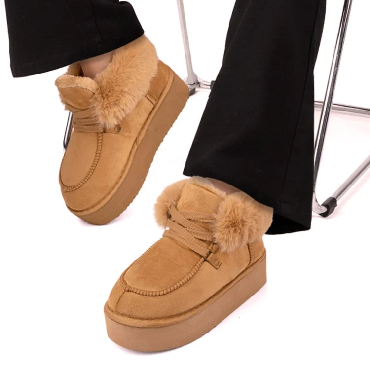 Bota para dama Pink by Price Shoes | bota invernal forro peluche