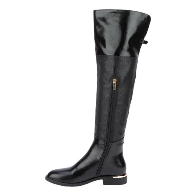 Bota alta mujer Tierra Bendita Deluxe hebilla metálica | botas urbanas dama