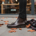 Botín casual de piel para caballero Levi's | botín urbano