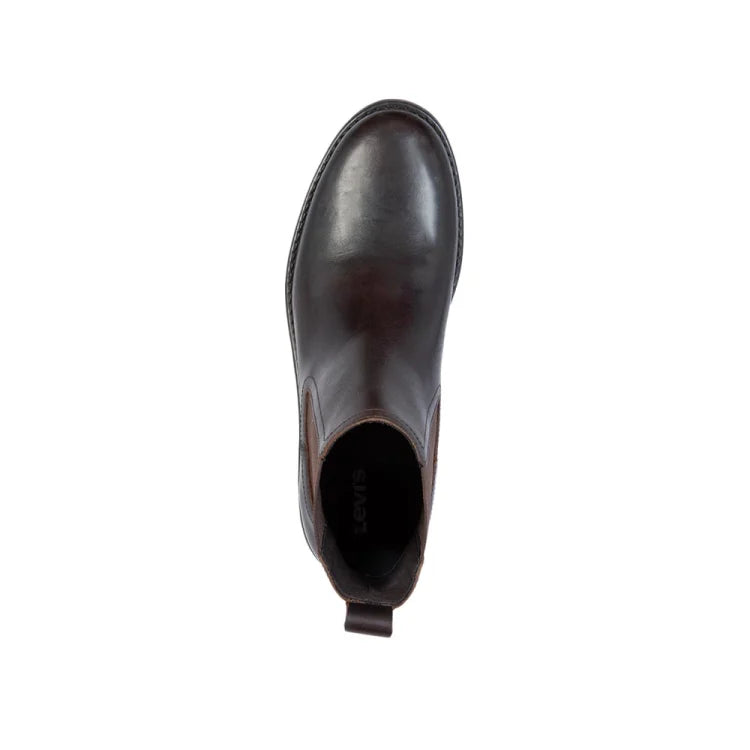 Botín casual de piel para caballero Levi's | botín urbano