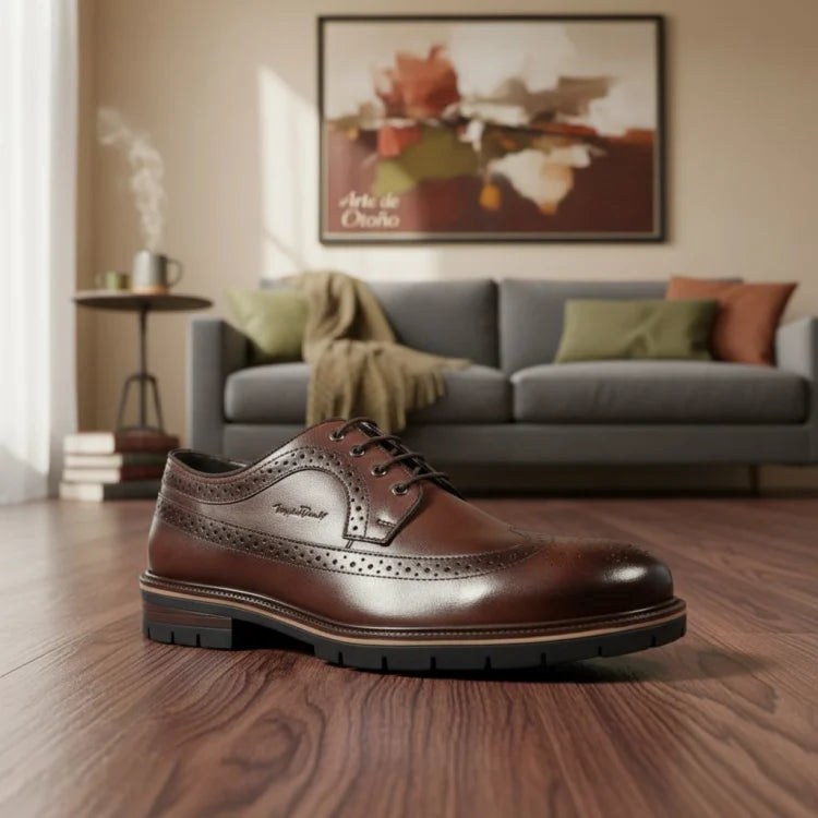 Zapato casual de piel para caballero Michel Domit | zapato casual piel