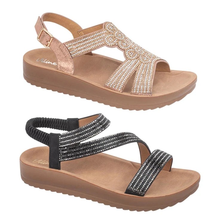 VI LINE kit sandalias planas  DAMA 1189837