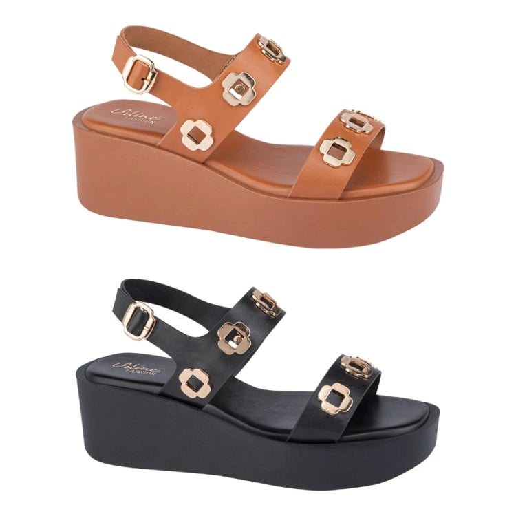 Sandalias de Plataforma VI LINE (Kit 2 Pares) | Combina Todo sin Complicarte