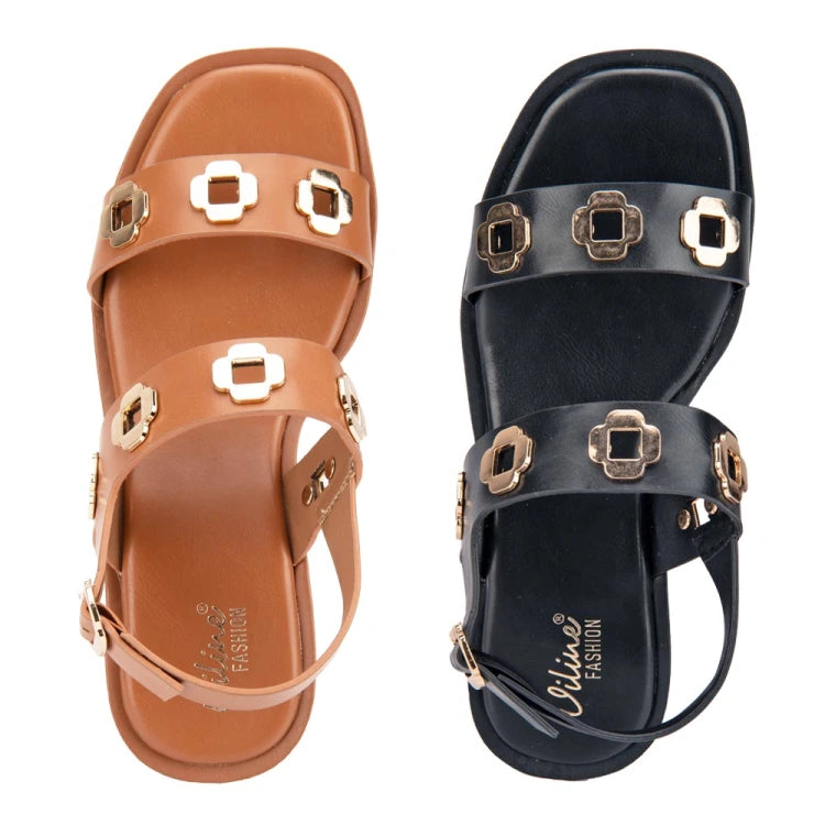 Sandalias de Plataforma VI LINE (Kit 2 Pares) | Combina Todo sin Complicarte