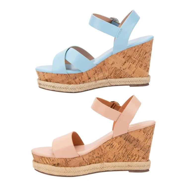 Sandalias de Plataforma VI LINE (Kit 2 Pares) | Más Estilo y Ahorro en un Solo Pedido