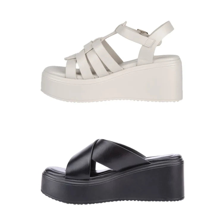 Sandalias Planas VI LINE (Kit 2 Pares) | Comodidad Todos los Días y Más Ahorro