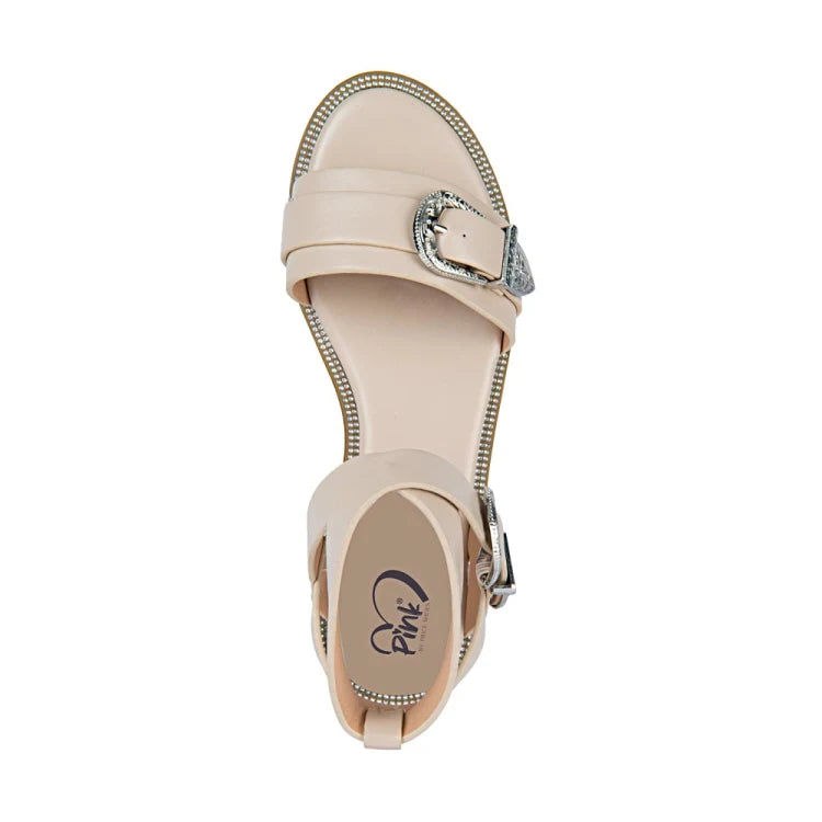 PINK BY PRICE SHOES sandalia hebillas  DAMA 1191783