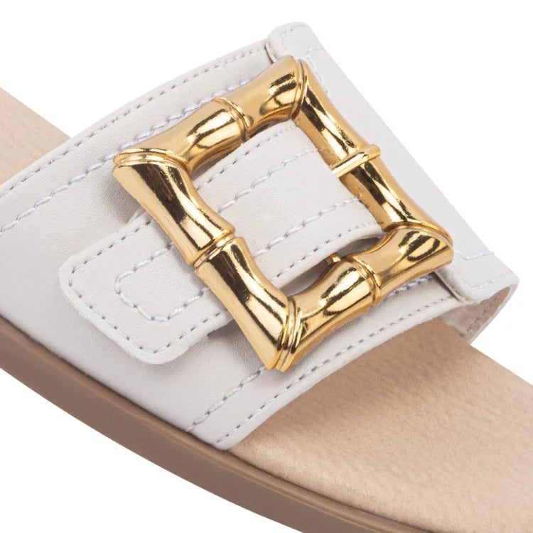 Sandalia con Hebilla VI LINE para Mujer | Ajuste Perfecto y Versátil para Verano