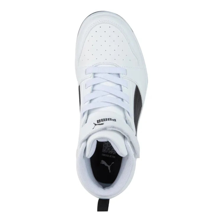 PUMA tenis casual urbano  puma rebound v6 mid ac  NIÑO 1223891