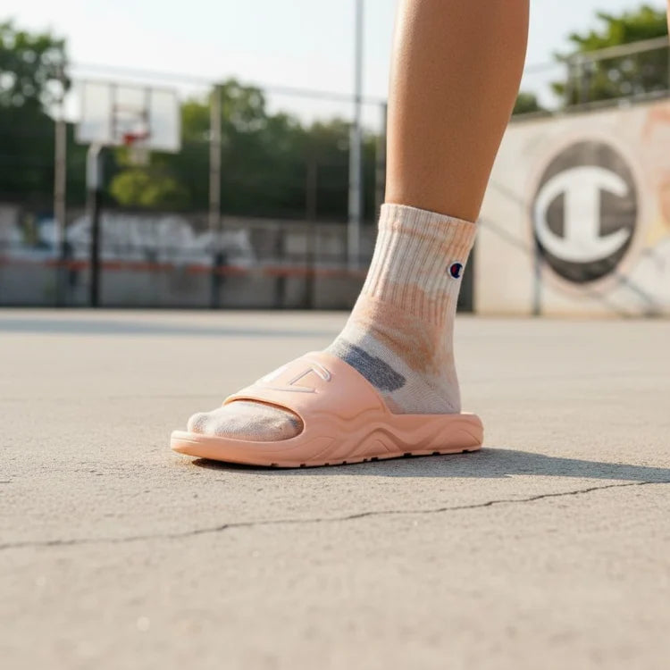 Sandalias Tipo Slide para Mujer Champion Hydro C | Ligeras, Resistentes y para Uso Diario