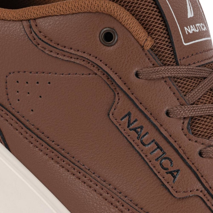NAUTICA tenis casual color café