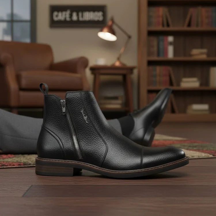 Botín casual hombre Michel Domit cerrado | bota vestir casual caballero