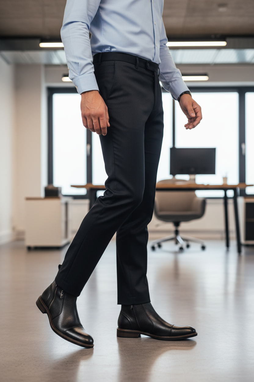 Botín casual hombre Michel Domit cerrado | bota vestir casual caballero