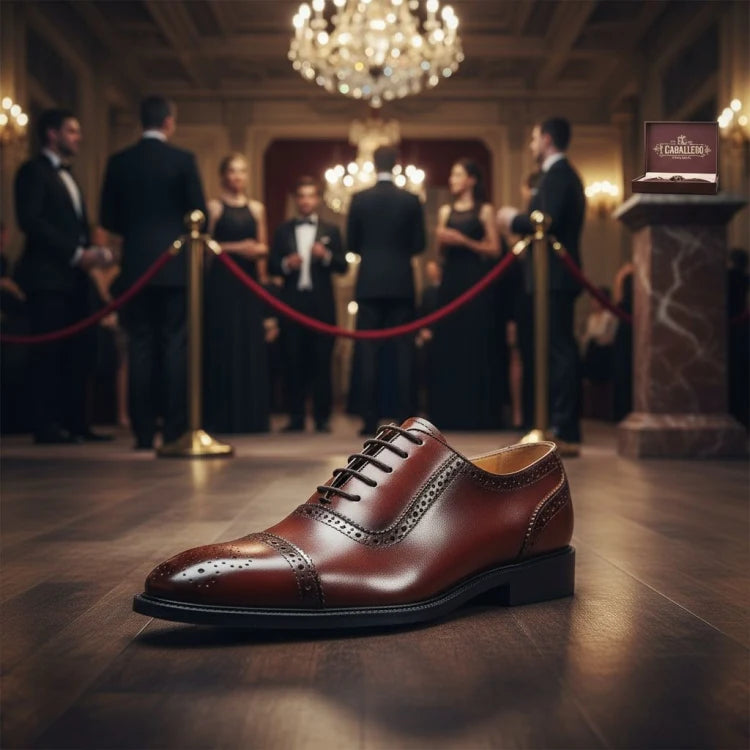 MICHEL DOMIT vestir choclo agujeta oxford vestir