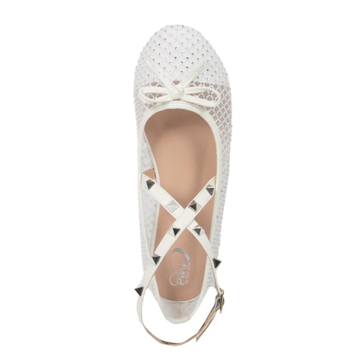 PINK BY PRICE SHOES ballerina con piedras  DAMA 1255977