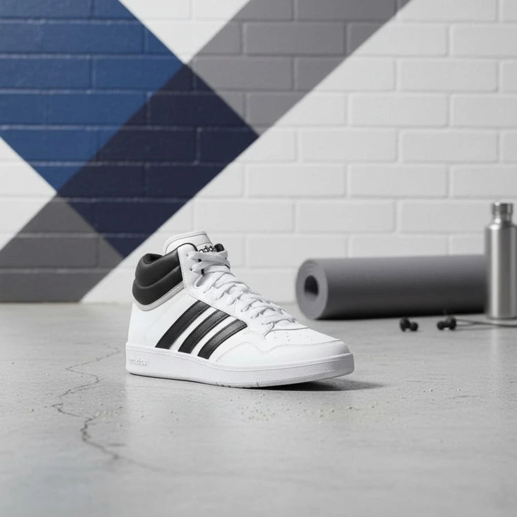 Tenis casual Hoops 4.0 Mid para juniors Adidas | tenis urbanos