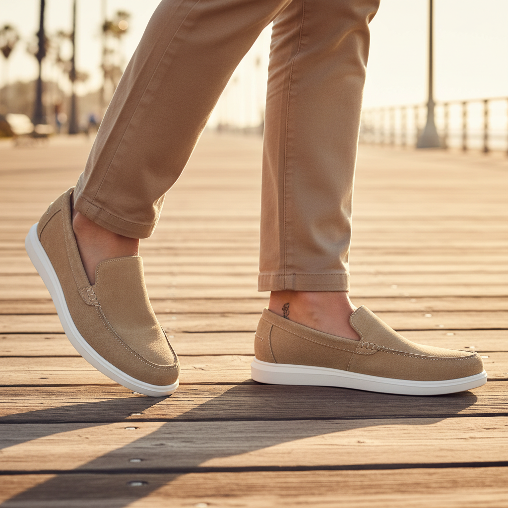 Mocasín casual de piel para caballero Schatz Sport | mocasín casual piel