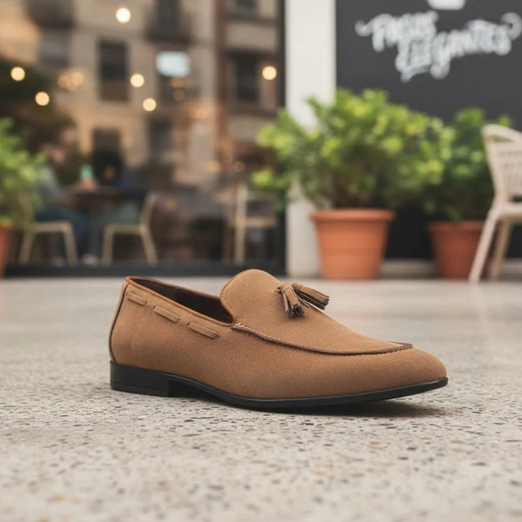 Mocasín tassel para caballero Choppard | mocasín con motas