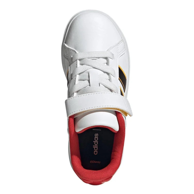 ADIDAS tenis casual grand court mickey el k  NIÑO 1284679