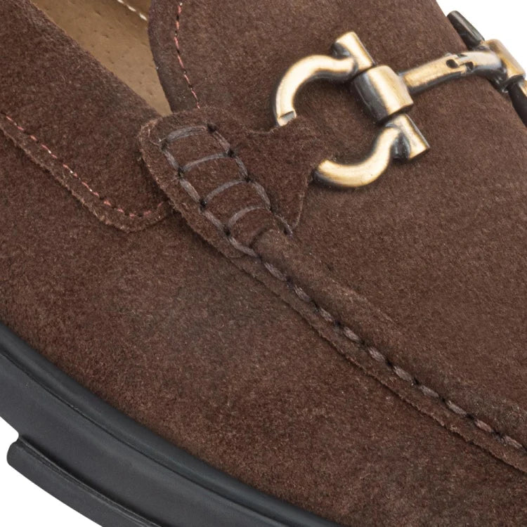 SCHATZ mocasin vestir herraje