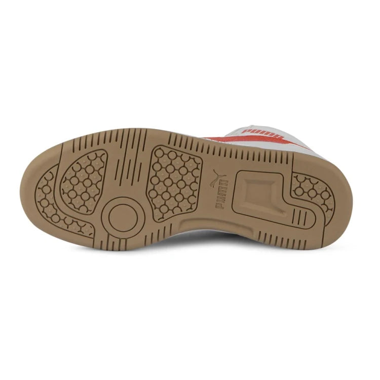 Tenis casual Puma Rebound V6 Mid JR para juniors | tenis urbanos