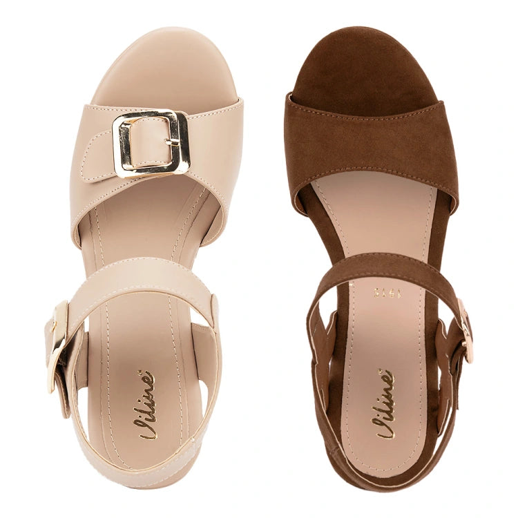 Sandalias de Plataforma VI LINE (Kit 2 Pares) | Más Altura y Estilo en Cada Paso