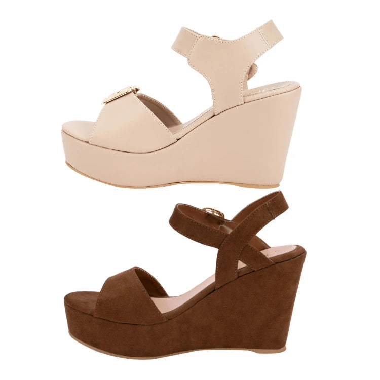 Sandalias de Plataforma VI LINE (Kit 2 Pares) | Más Altura y Estilo en Cada Paso