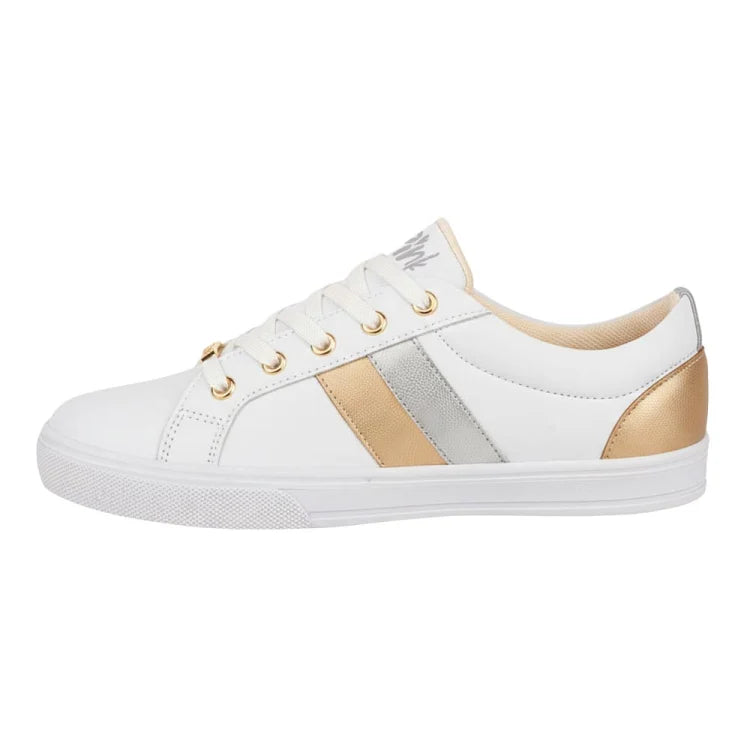PINK BY PRICE SHOES tenis casual franjas detalles dorado  DAMA 1310314