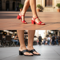 Kit sandalias tacón mujer básicas | sandalias de vestir dama