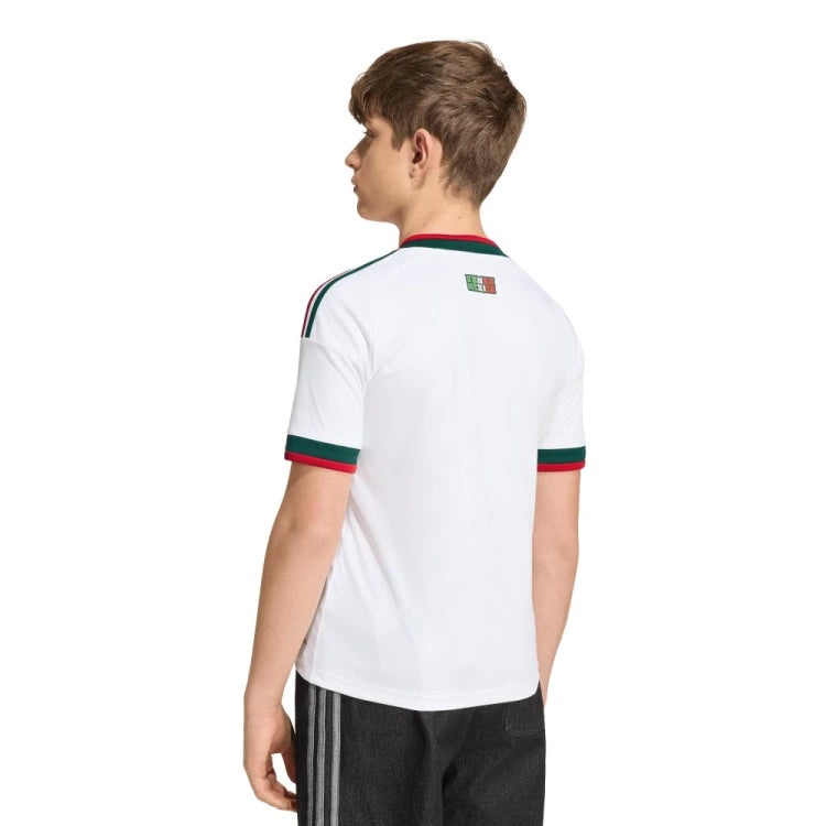 Jersey visitante Selección Nacional de México 26 para niño Adidas | jersey futbol