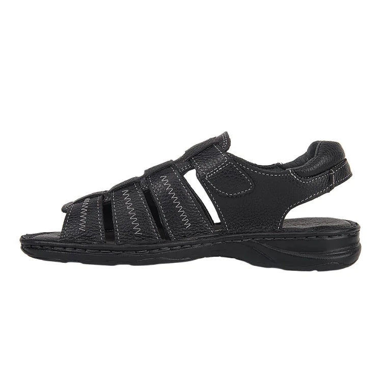 Sandalia hombre KAFE de piel casual | sandalia huarache caballero