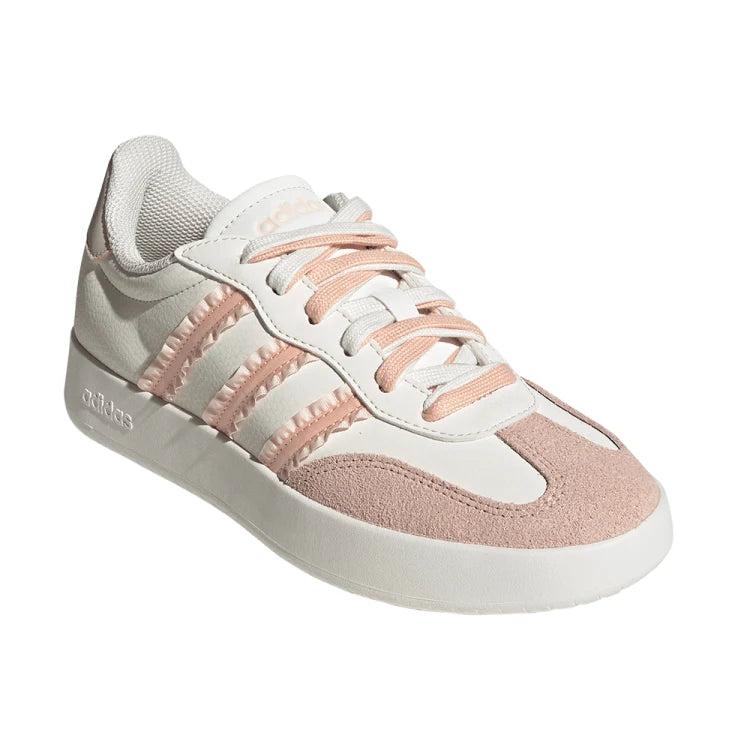 Tenis casual mujer Adidas Barreda Core White | tenis blancos mujer