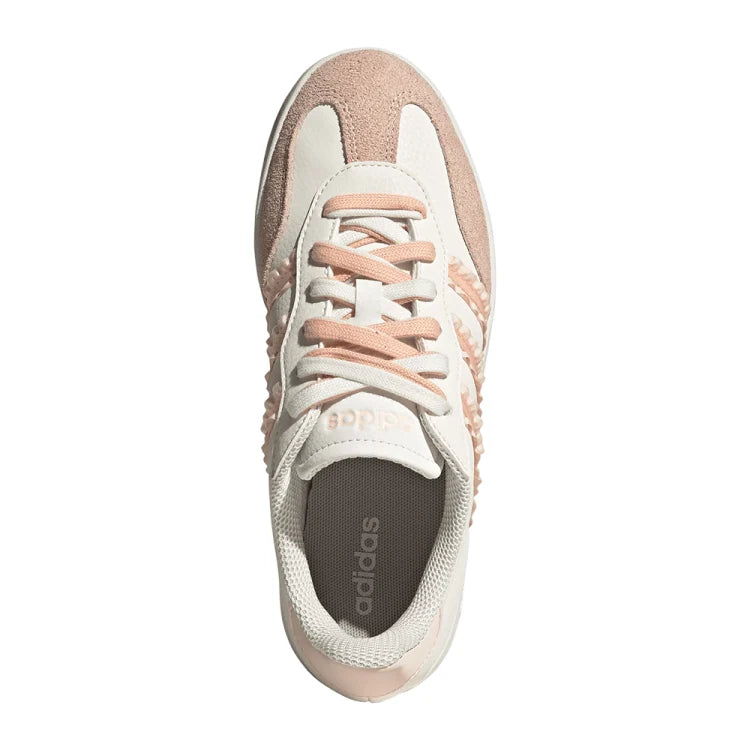 Tenis casual mujer Adidas Barreda Core White | tenis blancos mujer