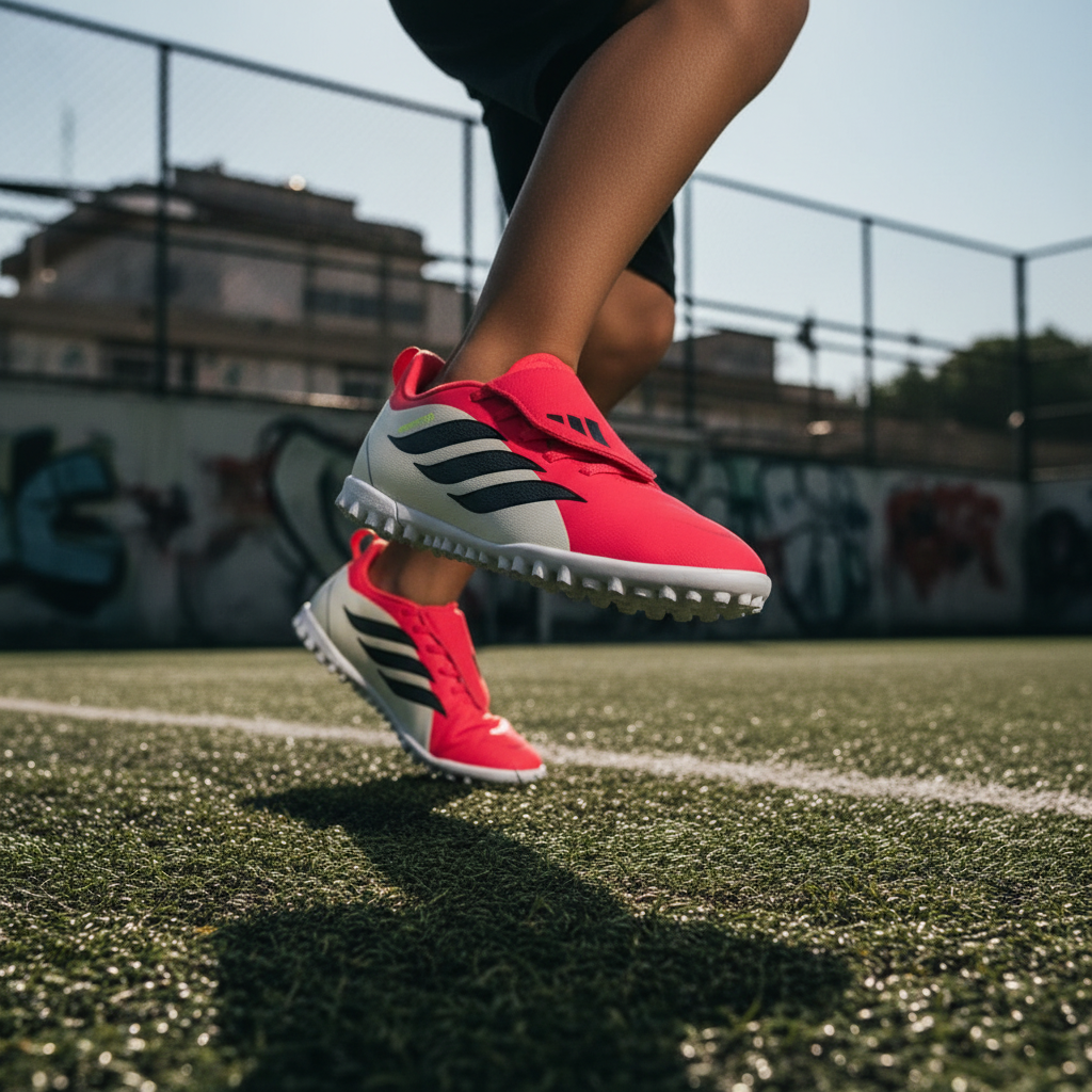 Tenis de futbol Predator Club FT EL TF J para juniors Adidas | tenis turf futbol