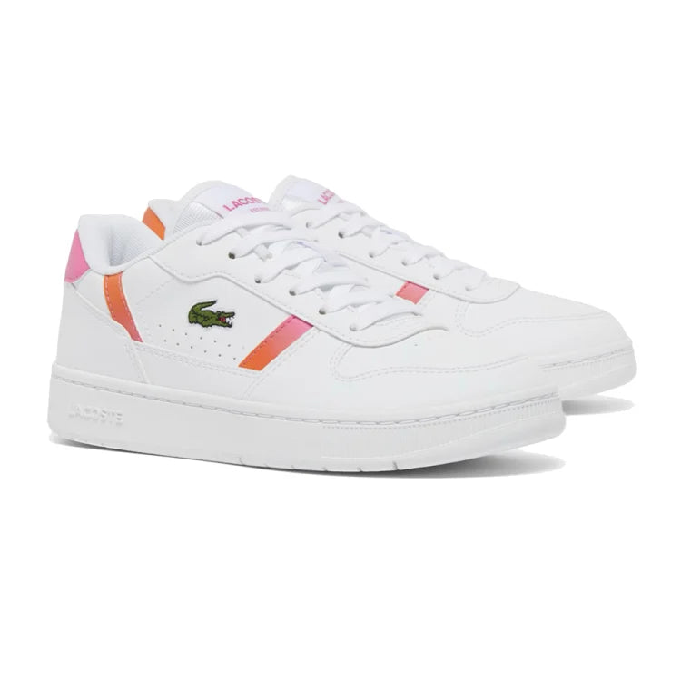 Tenis casual teens Lacoste T-Clip Set | tenis blancos