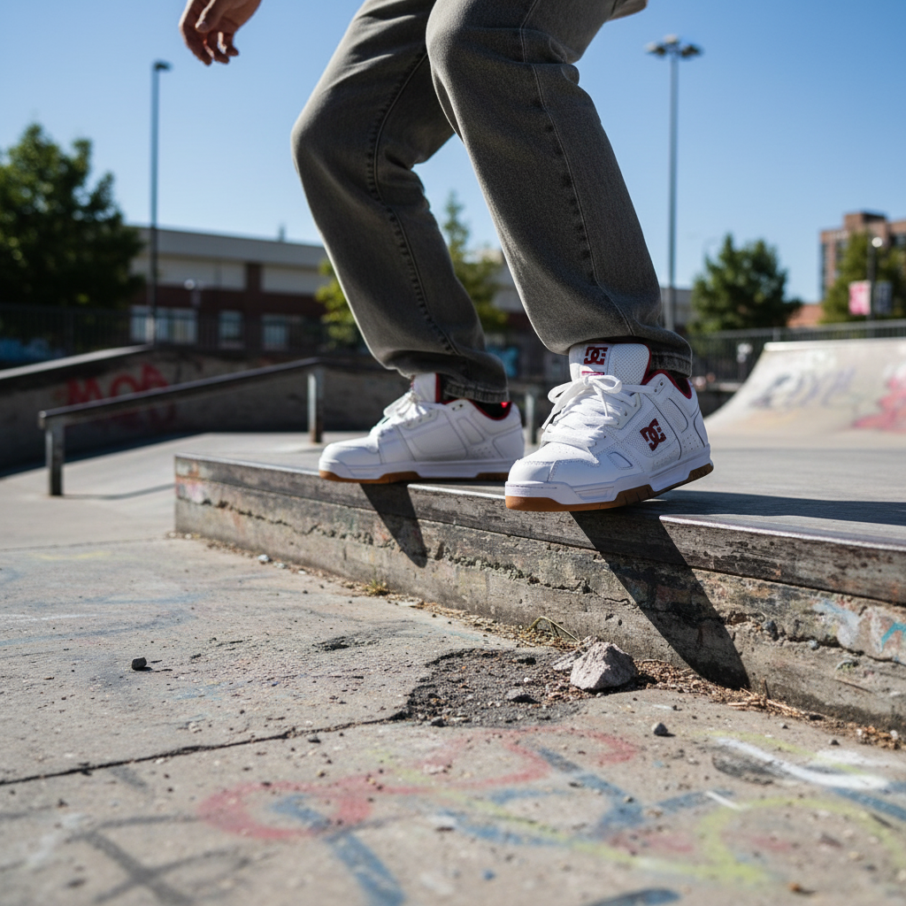 Tenis skate para caballero DC Shoes Stag | tenis urbanos