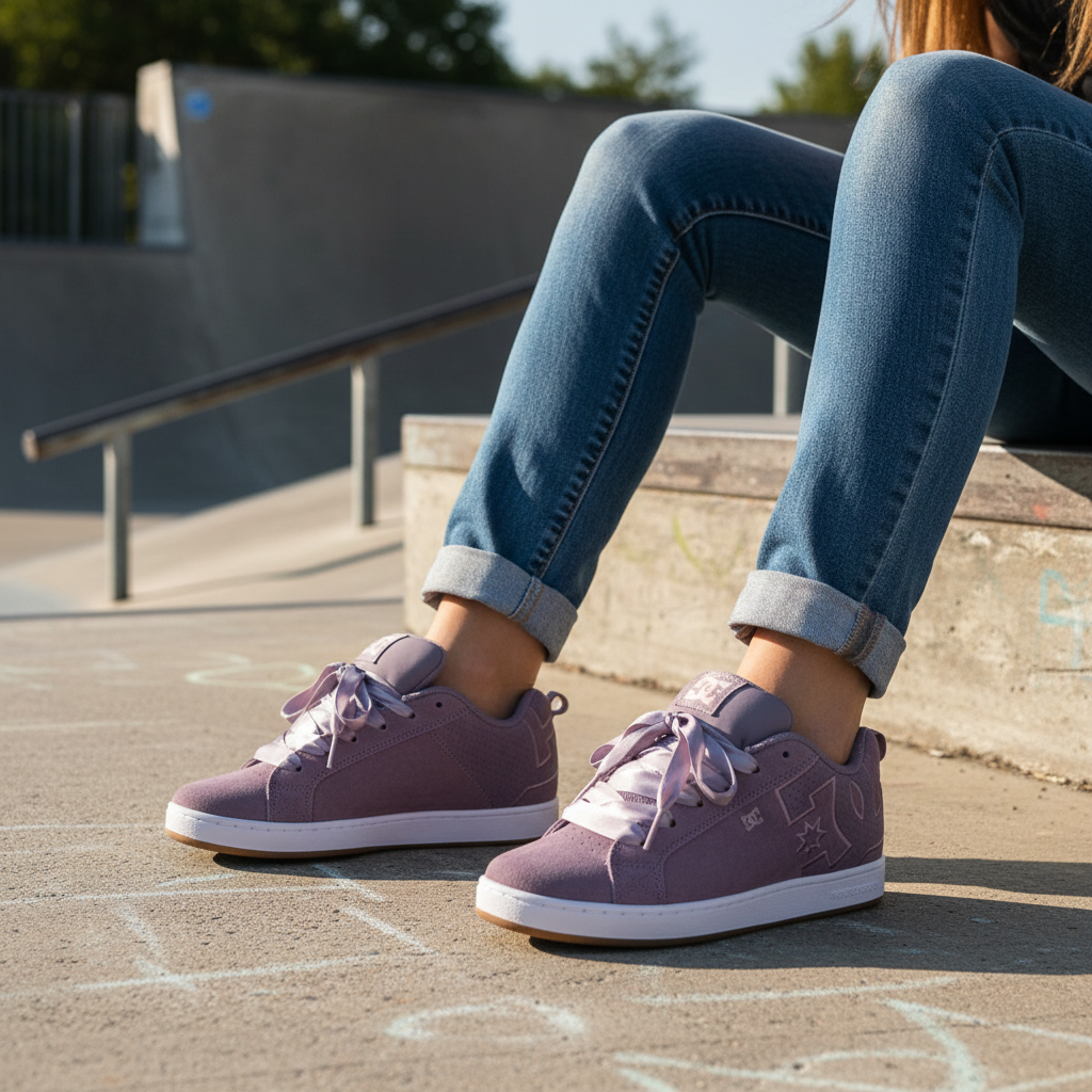 DC SHOES tenis skate court graffik sd  DAMA 1315298