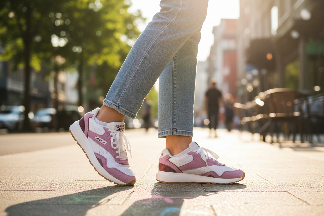 Tenis Casuales Mujer Reebok GL1100 | Tenis Retro Running Mujer