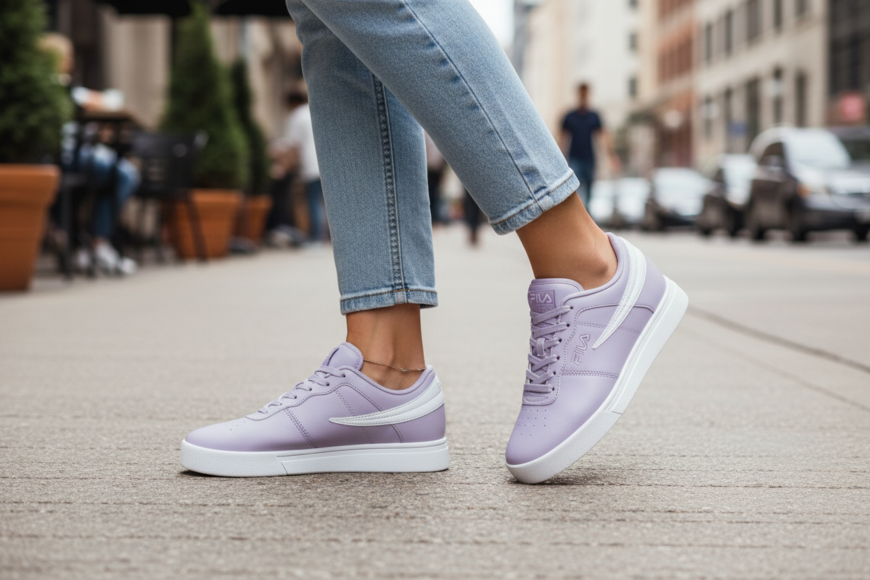Tenis Casuales Mujer Fila Vulc 13 Low | Tenis de Suela Plana Mujer