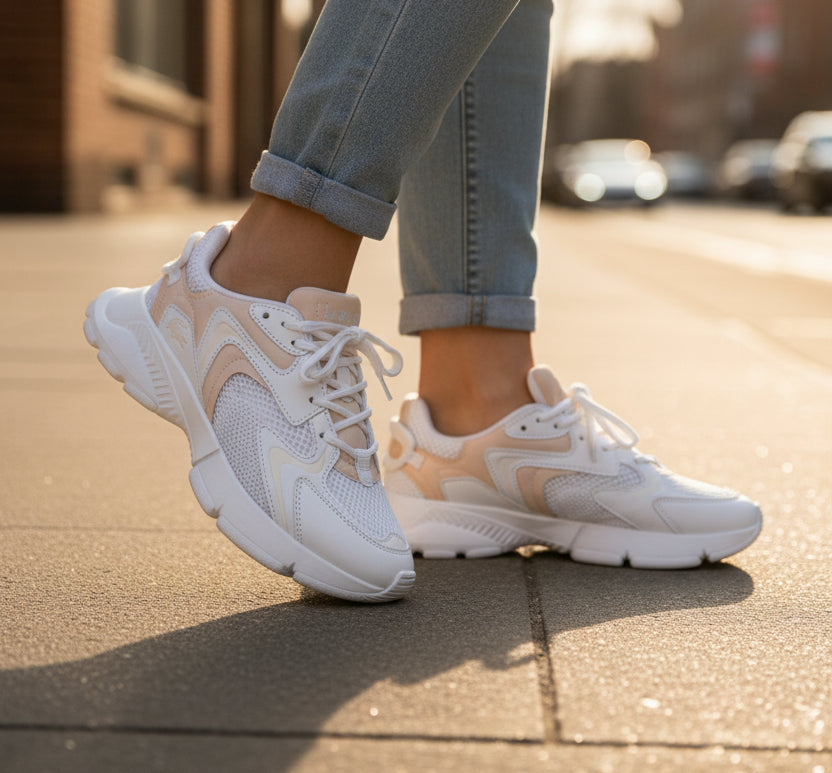 Tenis para Caminar Mujer Lotto Taydee W | Tenis Ligeros y Transpirables