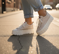 Tenis Plataforma Mujer Tommy Hilfiger Vulc Flatform Leather | Tenis Casuales Mujer