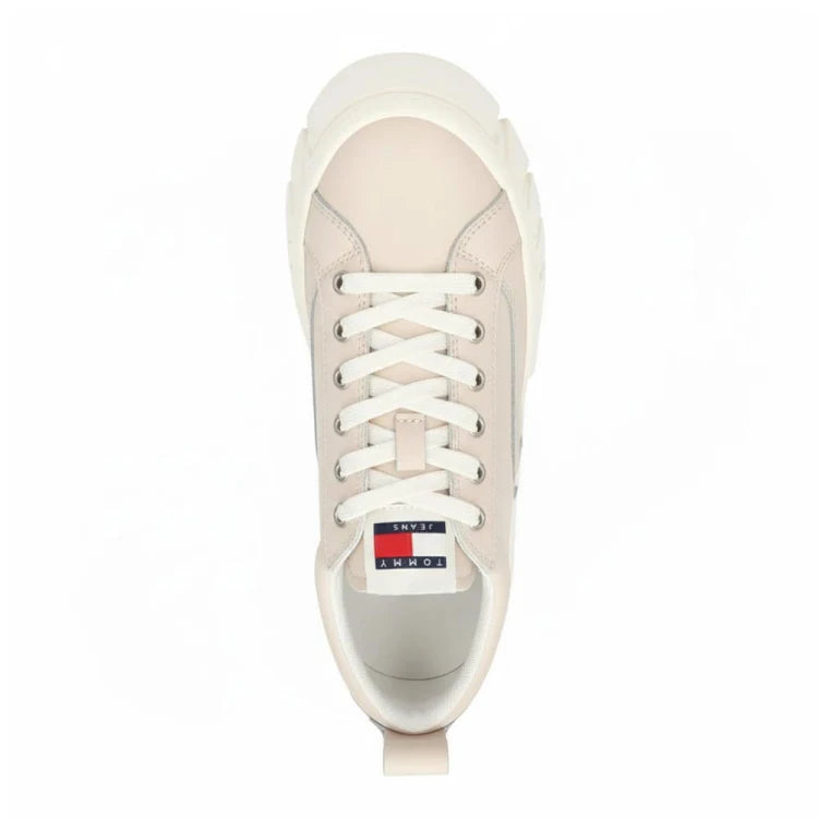 Tenis Plataforma Mujer Tommy Hilfiger Vulc Flatform Leather | Tenis Casuales Mujer