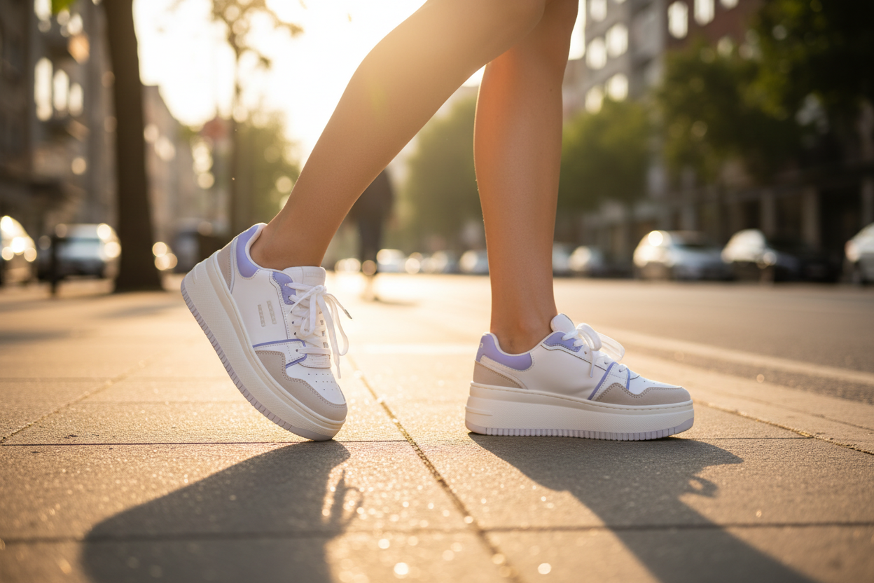 Tenis Plataforma Mujer Tommy Hilfiger Retro Basket Flatform | Tenis Casuales Mujer