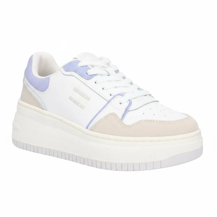 Tenis Plataforma Mujer Tommy Hilfiger Retro Basket Flatform | Tenis Casuales Mujer