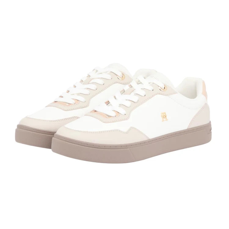 Tenis Casuales Mujer Tommy Hilfiger Cupsole Sneaker | Tenis Blancos para Uso Diario